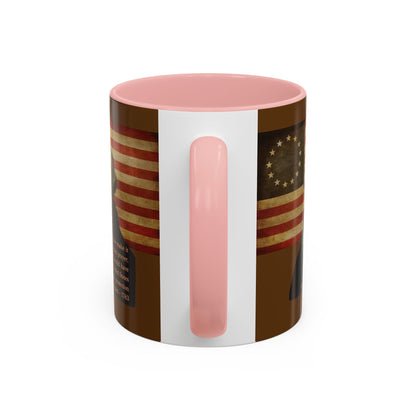 Washington's Earnest Prayer Brown Accent Mug by theGreenDragonTavern.shop
