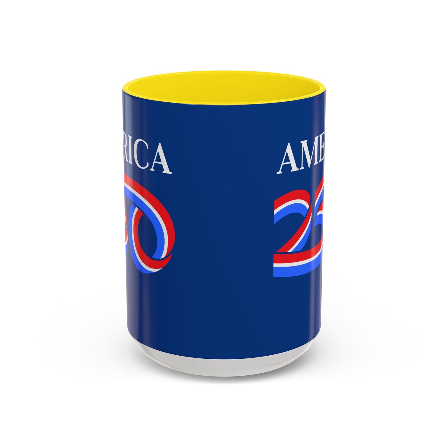 America 250 Dark Blue Accent Mug by theGreenDragonTavern.shop