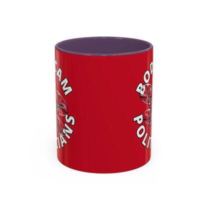 Bodycam the Politicians Drone Red Accent Mug by theGreenDragonTavern.shop