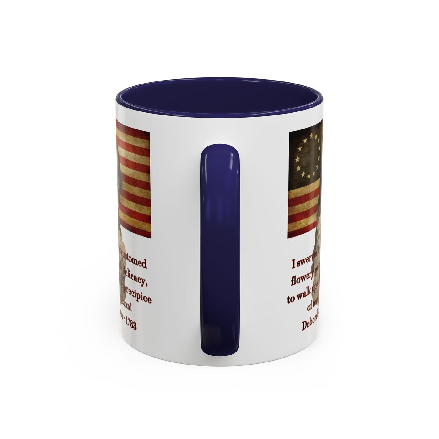 Deborah Sampson, America's Mulan White Accent Mug by theGreenDragonTavern.shop