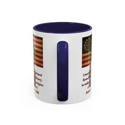 Deborah Sampson, America's Mulan White Accent Mug by theGreenDragonTavern.shop