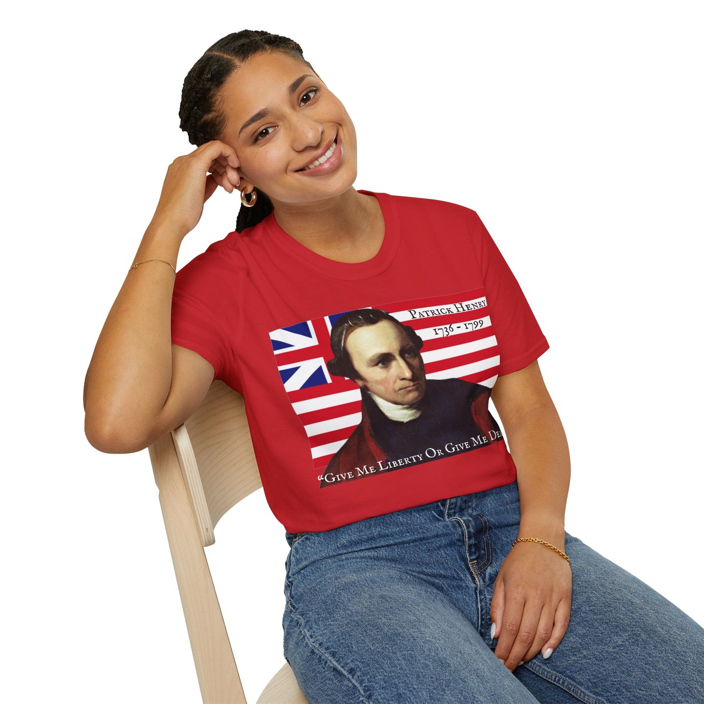 Patrick Henry LTcolors Unisex T-Shirt by theGreenDragonTavern.shop