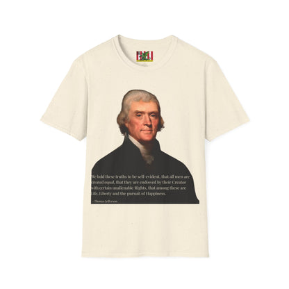 We hold these truths to be self-evident Light colors Unisex T-Shirt by theGreenDragonTavern.shop