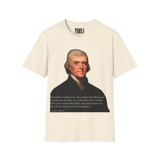 We hold these truths to be self-evident Light colors Unisex T-Shirt by theGreenDragonTavern.shop