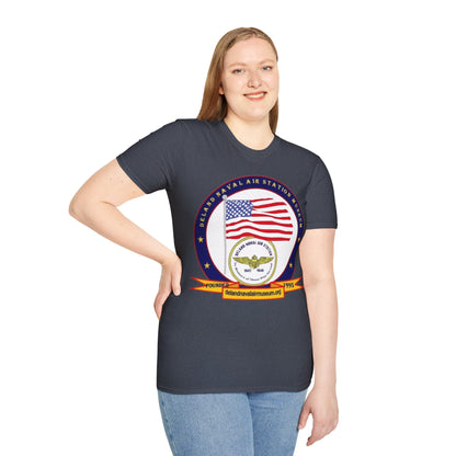 DeLand Naval Air Station Museum Darker Colors Unisex T-Shirt by theGreenDragonTavern.shop