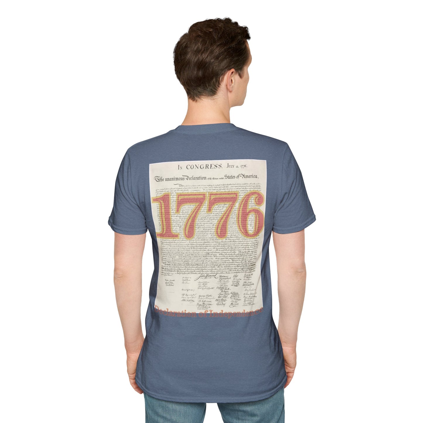 Declaration of Independence Dark colors Unisex T-Shirt by theGreenDragonTavern.shop