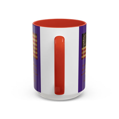 Deborah Sampson, America's Mulan Dark Purple Accent Mug by theGreenDragonTavern.shop