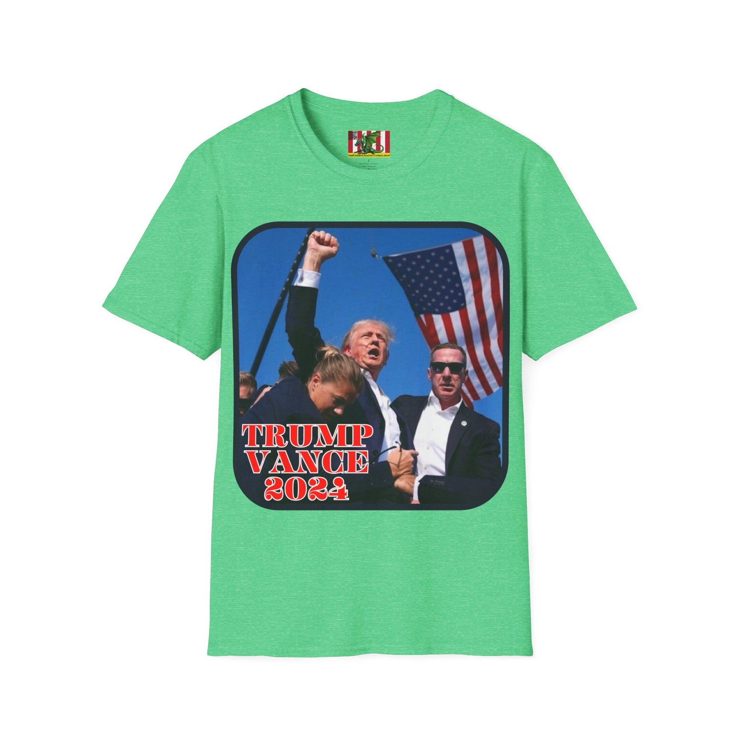 Trump and Vance 2024 Dark colors Unisex T-Shirt by theGreenDragonTavern.shop