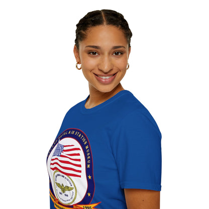 DeLand Naval Air Station Museum Darker Colors Unisex T-Shirt by theGreenDragonTavern.shop