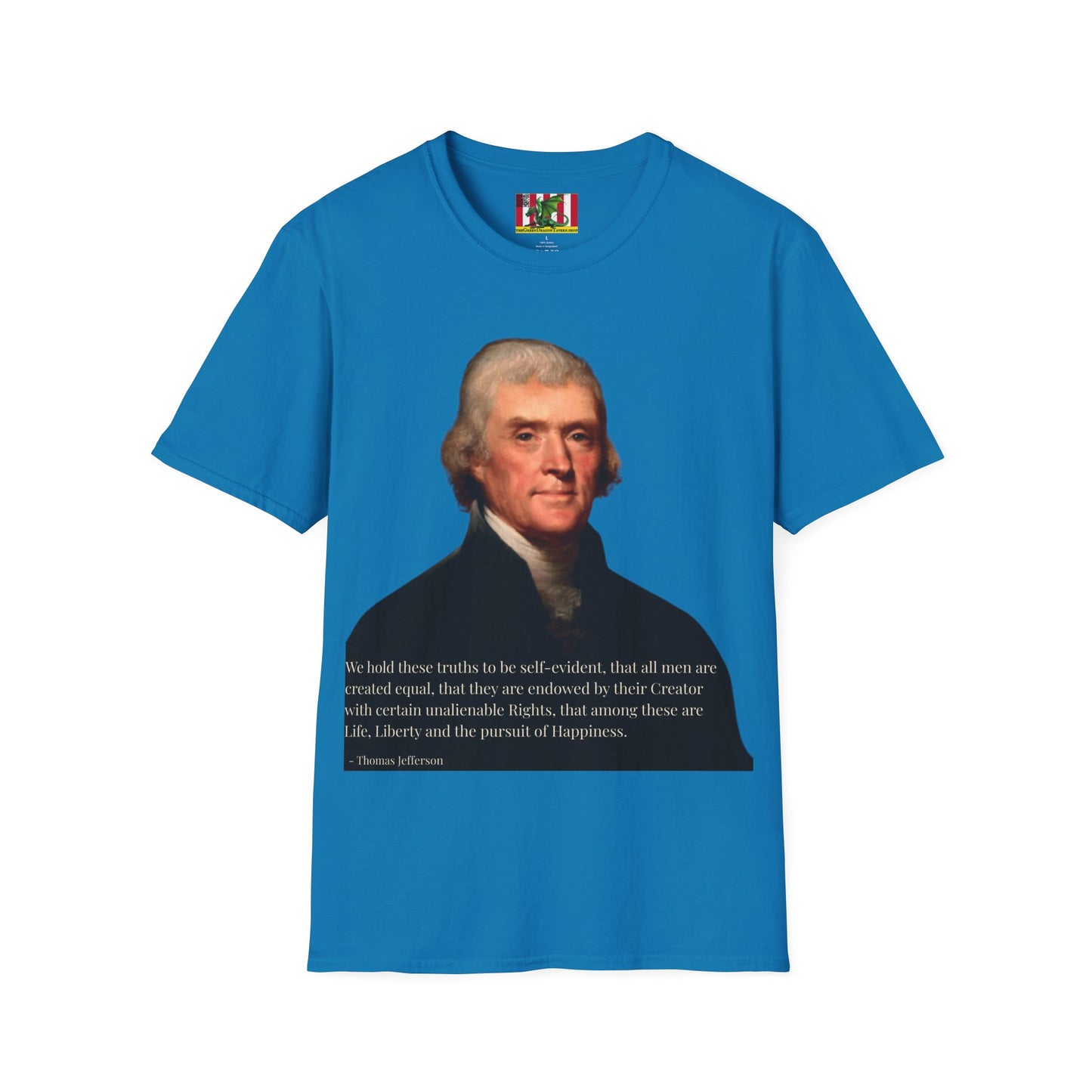 We hold these truths to be self-evident Dark colors Unisex T-Shirt by theGreenDragonTavern.shop