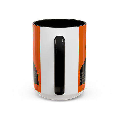 We hold these truths to be self-evident Orange Accent Mug by theGreenDragonTavern.shop