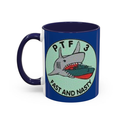 DNASM PTF-3 Blue Accent Mug by theGreenDragonTavern.shop