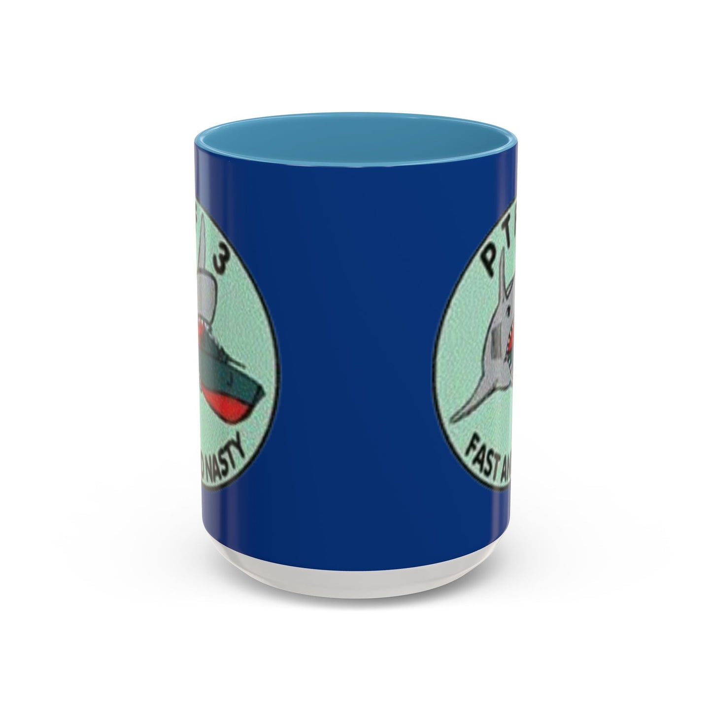 DNASM PTF-3 Blue Accent Mug by theGreenDragonTavern.shop