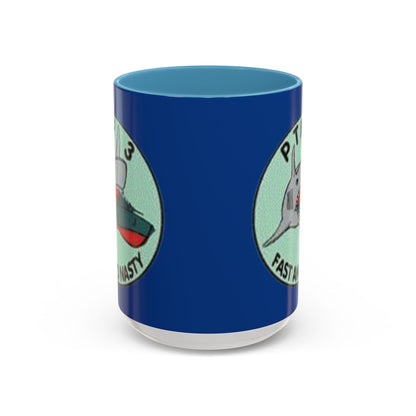 DNASM PTF-3 Blue Accent Mug by theGreenDragonTavern.shop