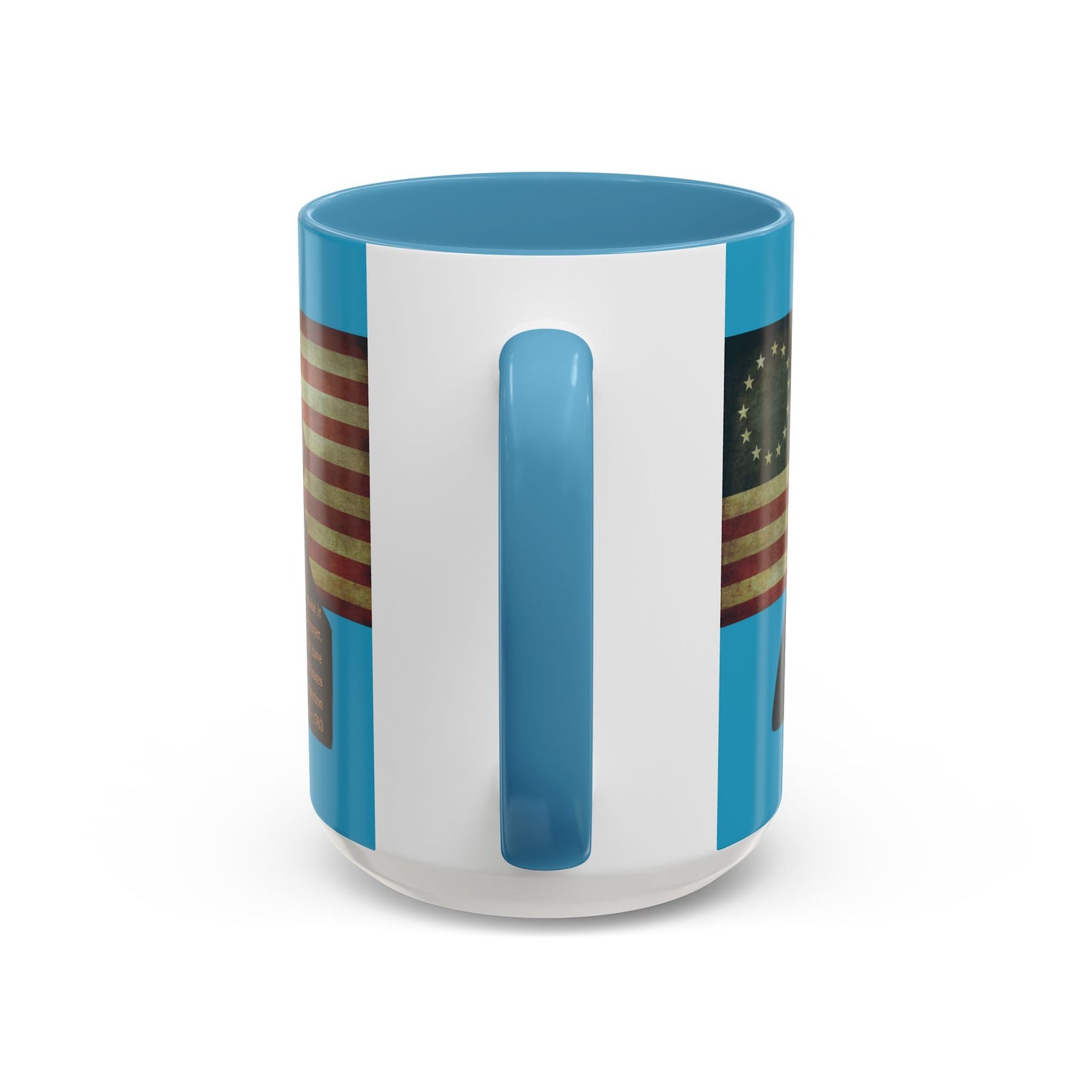 Washington's Earnest Prayer Turquoise Accent Mug by theGreenDragonTavern.shop