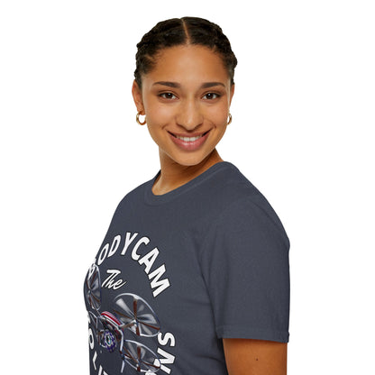 Bodycam the Politicians Drone Dark colors Unisex T-Shirt by theGreenDragonTavern.shop