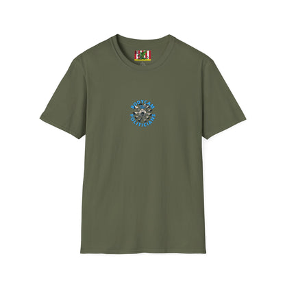 2-sided, Bodycam the Politicians Cameras Dark colors Unisex T-Shirt by theGreenDragonTavern.shop