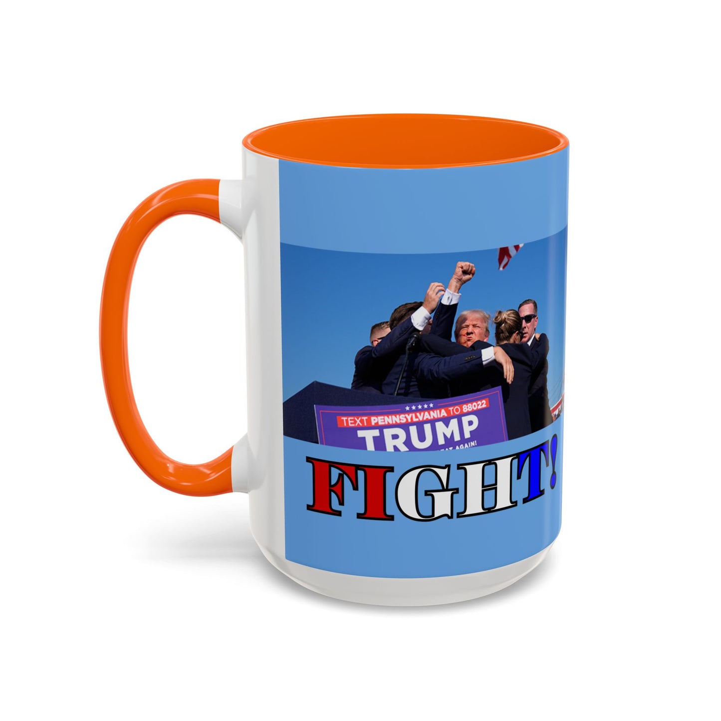Fight! Accent Mug by theGreenDragonTavern.shop