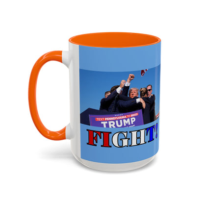 Fight! Accent Mug by theGreenDragonTavern.shop