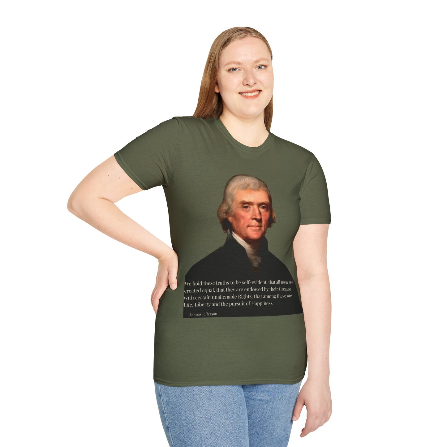 We hold these truths to be self-evident Dark colors Unisex T-Shirt by theGreenDragonTavern.shop