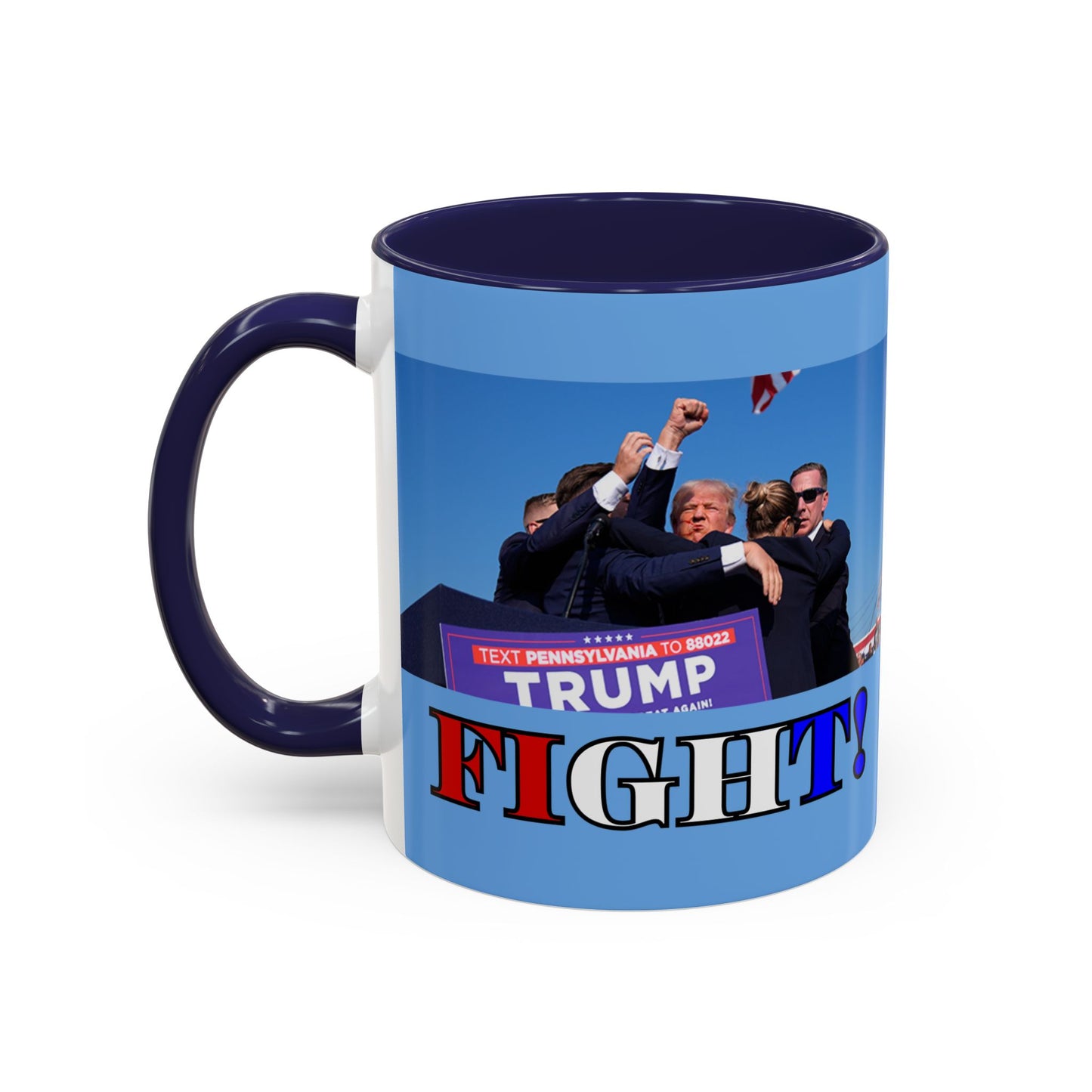 Fight! Accent Mug by theGreenDragonTavern.shop