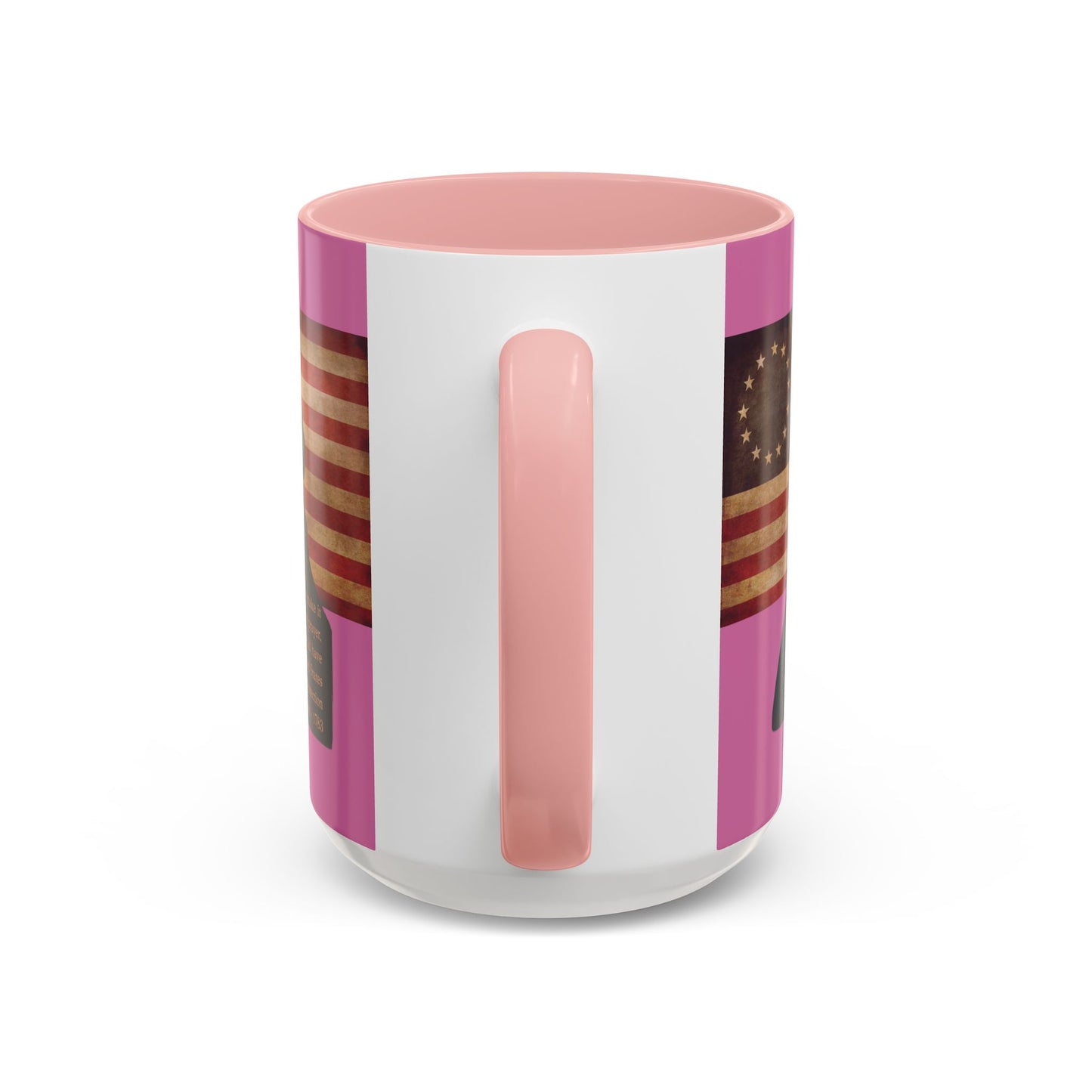 Washington's Earnest Prayer Pink Accent Mug by theGreenDragonTavern.shop