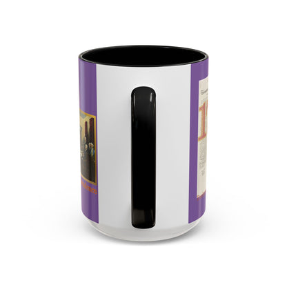 Declaration of Independence Light Purple Accent Mug by theGreenDragonTavern.shop