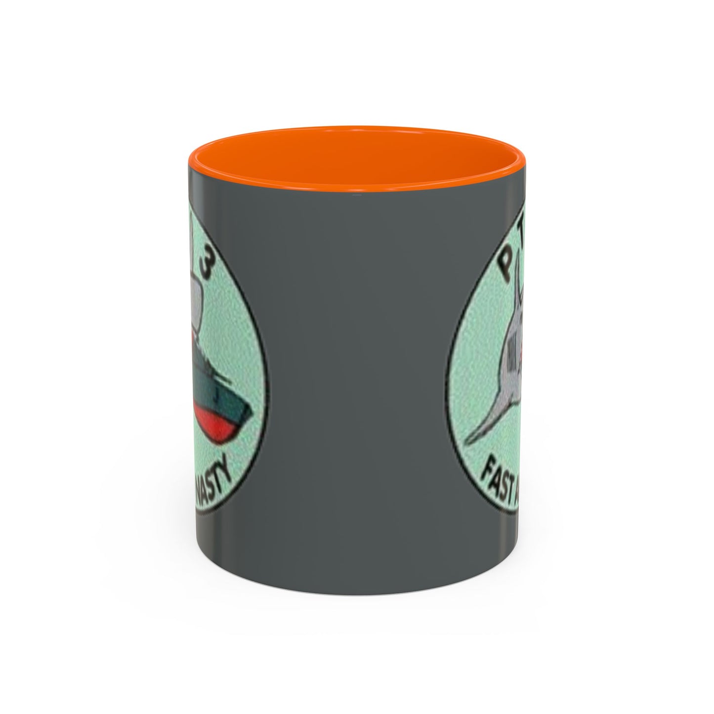 DNASM PTF-3 Grey Accent Mug by theGreenDragonTavern.shop