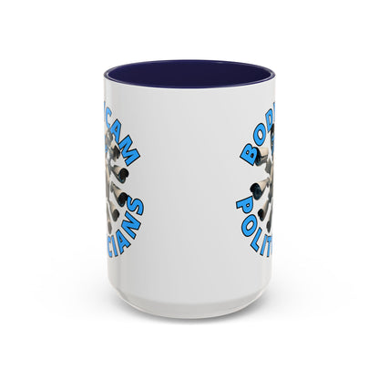 Bodycam the Politicians Cameras White Accent Mug by theGreenDragonTavern.shop