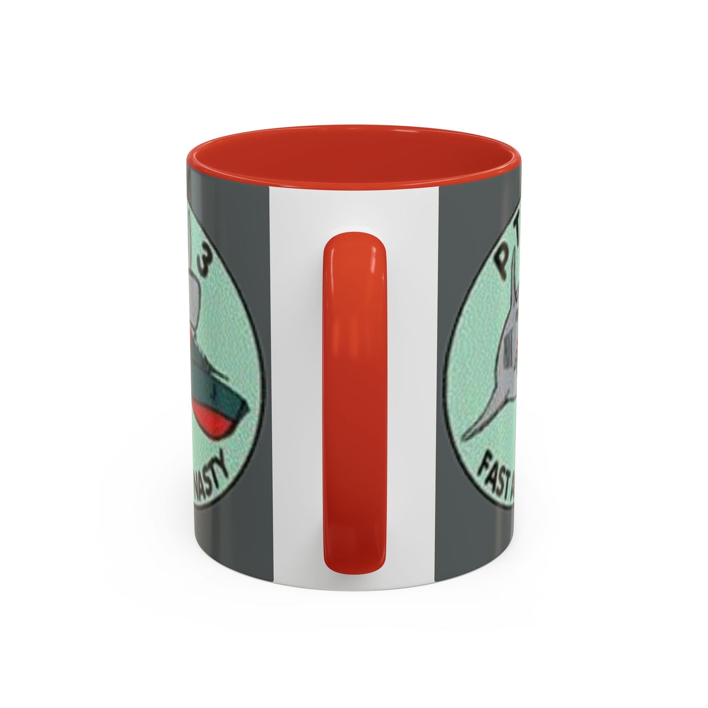 DNASM PTF-3 Grey Accent Mug by theGreenDragonTavern.shop