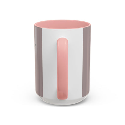 Hula Girl Packin' Heat Grey Accent Mug by theGreenDragonTavern.shop