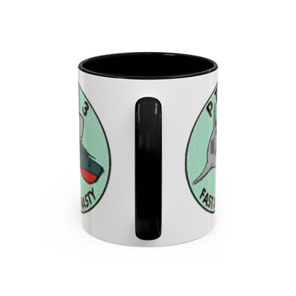 DNASM PTF-3 White Accent Mug by theGreenDragonTavern.shop