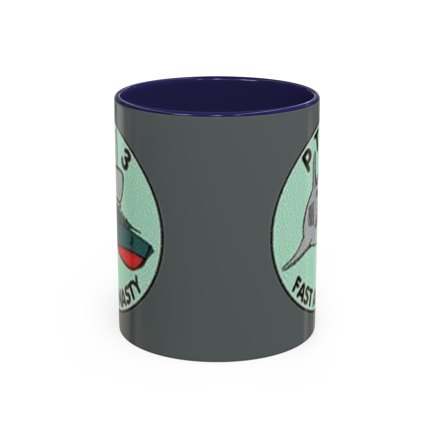 DNASM PTF-3 Grey Accent Mug by theGreenDragonTavern.shop