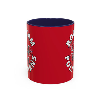 Bodycam the Politicians Drone Red Accent Mug by theGreenDragonTavern.shop