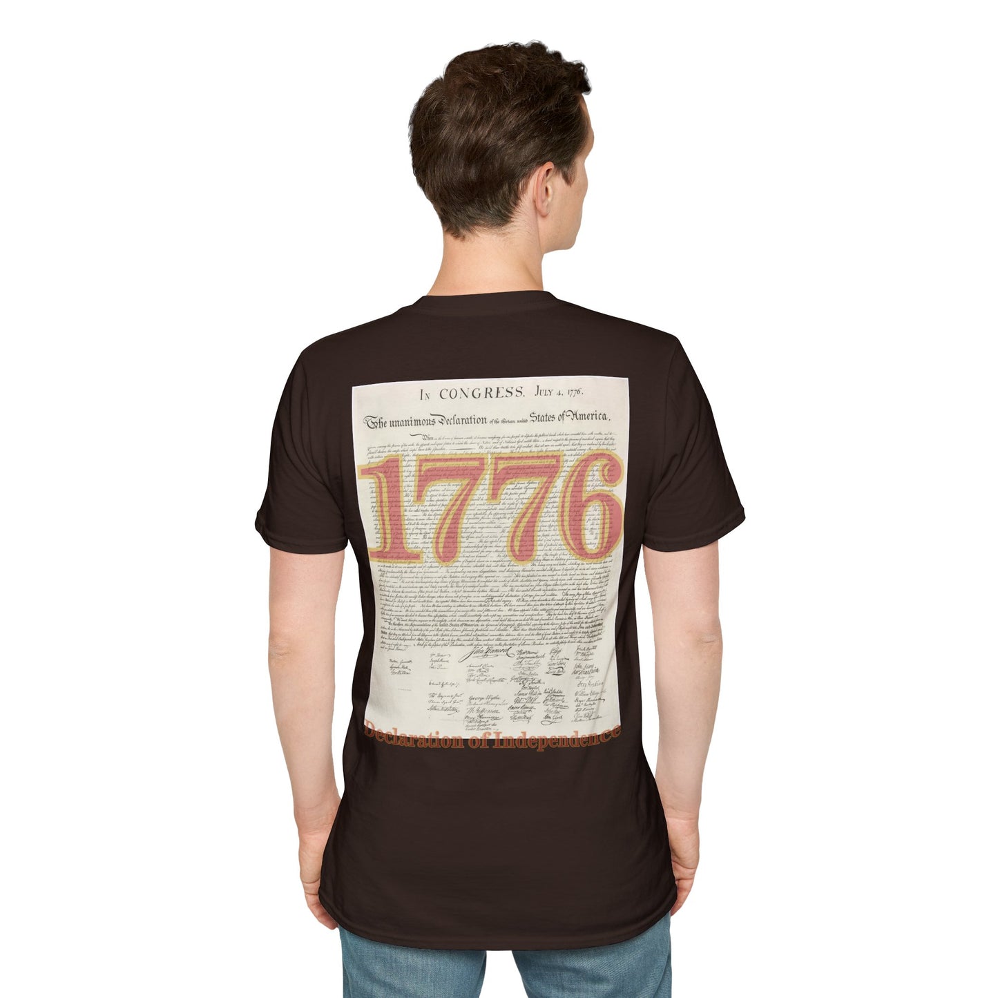 Declaration of Independence Dark colors Unisex T-Shirt by theGreenDragonTavern.shop