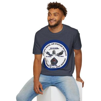 DNASM Student Art Navy Frame Darker colors Unisex T-Shirt by theGreenDragonTavern.shop