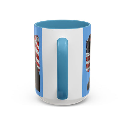 "I Have a Dream" MLKJr Blue Accent Mug by theGreenDragonTavern.shop