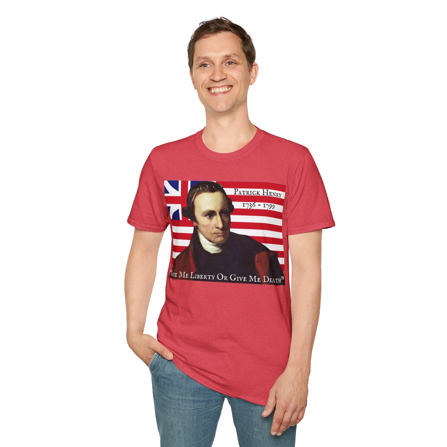 Patrick Henry LTcolors Unisex T-Shirt by theGreenDragonTavern.shop