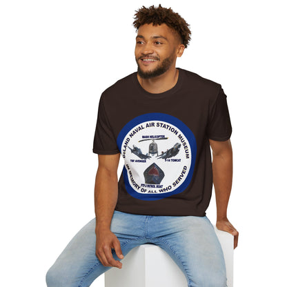 DNASM Student Art Navy Frame Darker colors Unisex T-Shirt by theGreenDragonTavern.shop