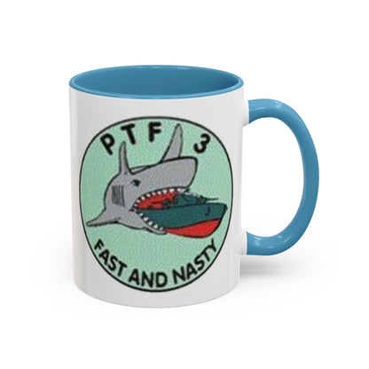 DNASM PTF-3 White Accent Mug by theGreenDragonTavern.shop