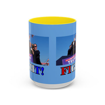 Fight! Accent Mug by theGreenDragonTavern.shop