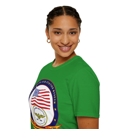 DeLand Naval Air Station Museum Darker Colors Unisex T-Shirt by theGreenDragonTavern.shop