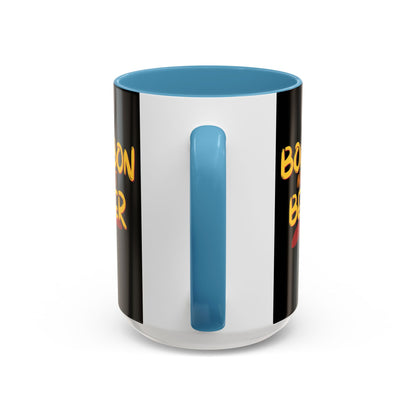 Bourbon makes it better Accent Mug by theGreenDragonTavern.shop