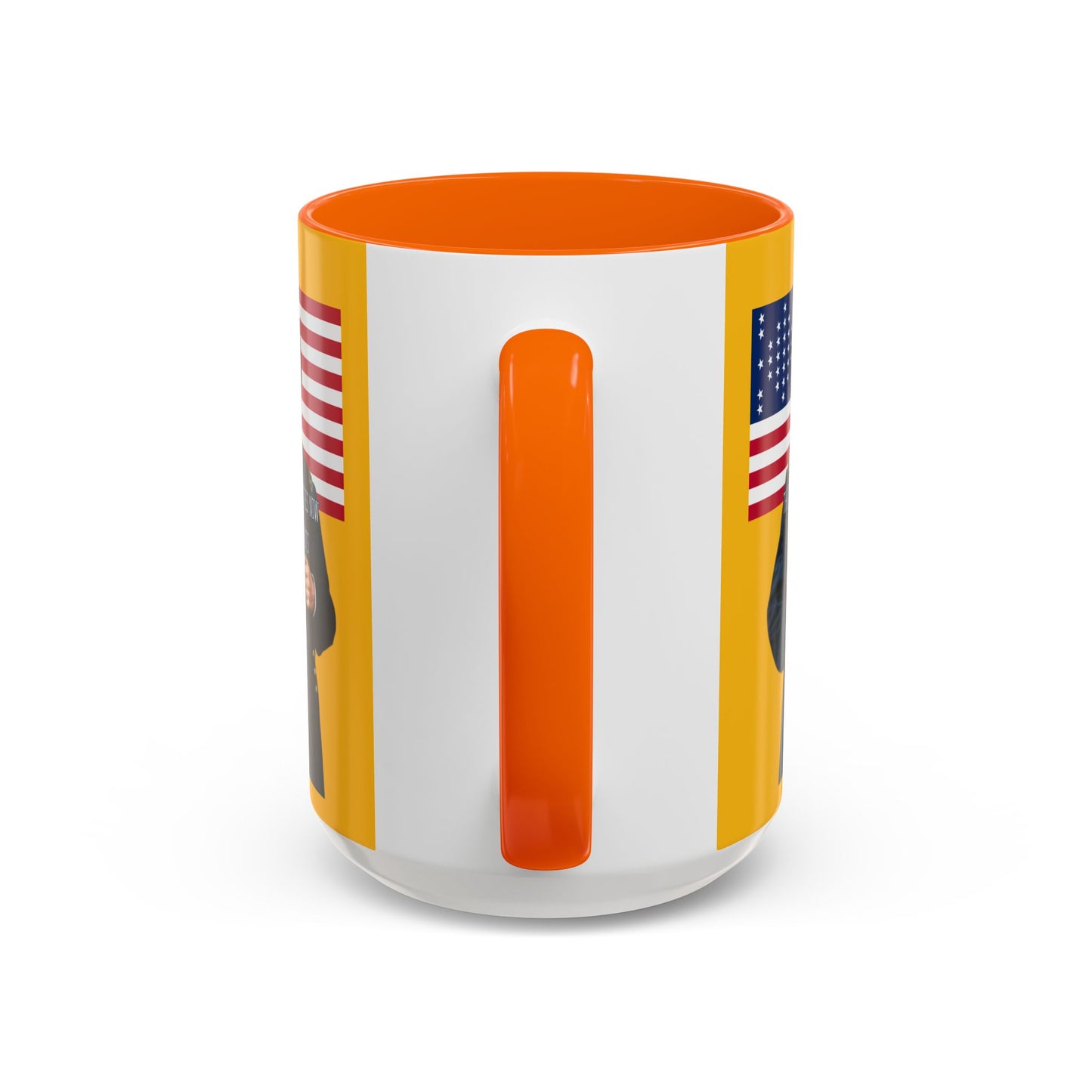 "Traitors and Patriots" Ulysses Grant Yellow Accent Mug by theGreenDragonTavern.shop