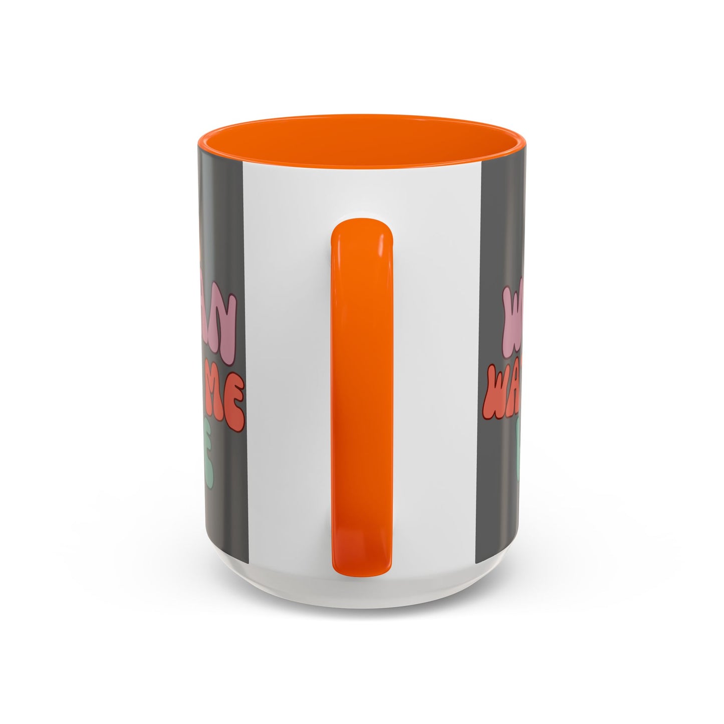 I Am Woman Watch Me Vote Grey Accent Mug by theGreenDragonTavern.shop
