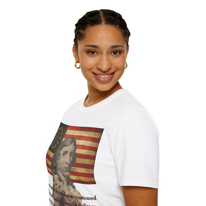 Deborah Sampson, America's Mulan Light colors Unisex T-Shirt by theGreenDragonTavern.shop