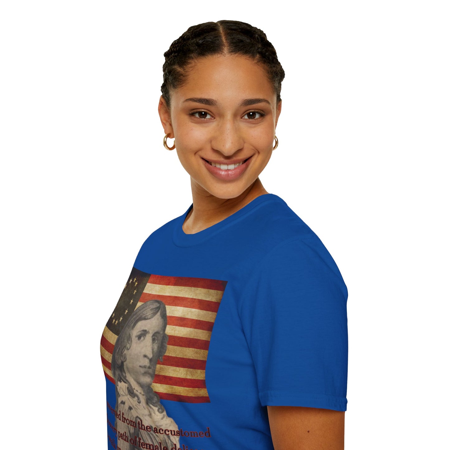Deborah Sampson, America's Mulan Dark colors Unisex T-Shirt by theGreenDragonTavern.shop