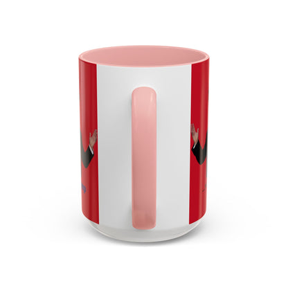 Trump...will be Trump Red Accent Mug by theGreenDragonTavern.shop