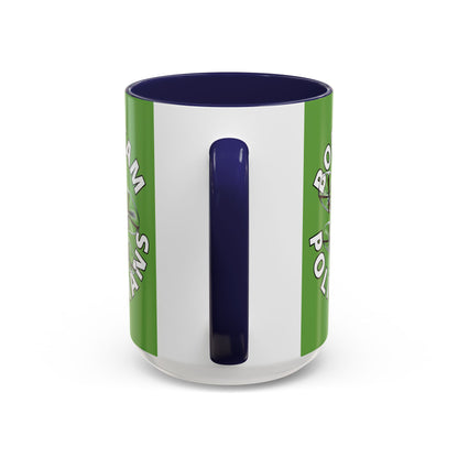 Bodycam the Politicians Drone Green Accent Mug by theGreenDragonTavern.shop