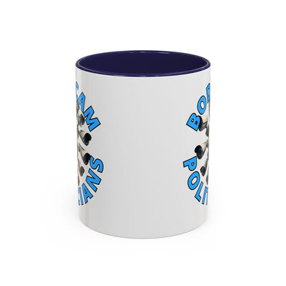 Bodycam the Politicians Cameras White Accent Mug by theGreenDragonTavern.shop